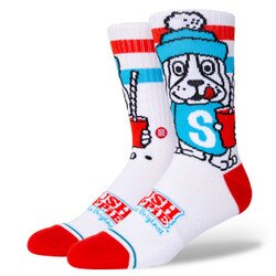 Stance Slush Puppie Sock in White